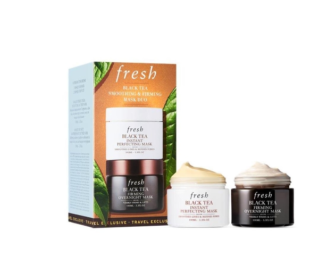 Fresh Black Tea Firming Mask Set (Black Jar + White Jar)