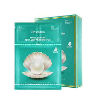 JM Marine Pearl Moisturizing Face Mask, 10 sheets
