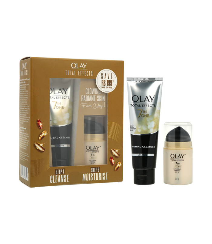 OLAY 7-in-1 Multi-Action Repair Cream 50g + Cleanser 100g Set ($58)